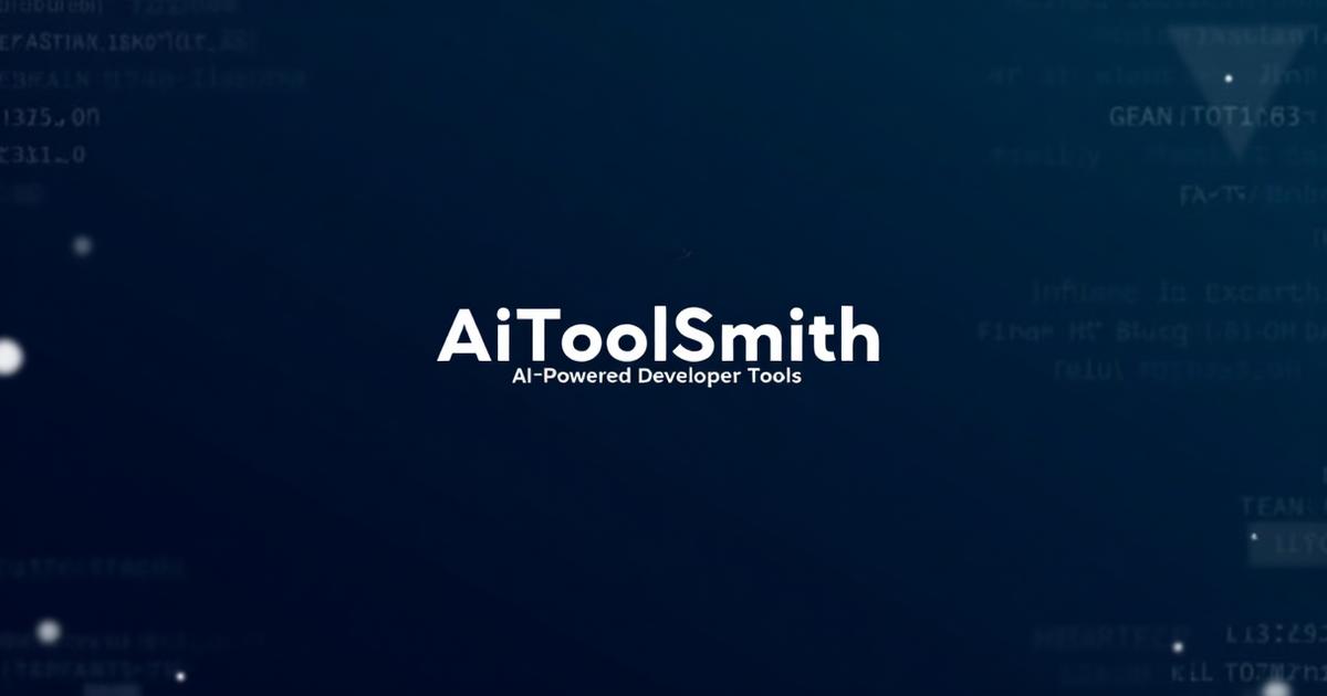 Aitoolsmith Screenshot